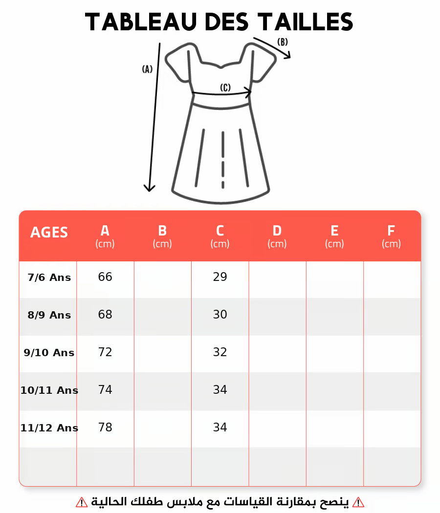 Guide des tailles