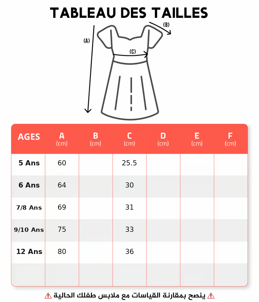 Guide des tailles