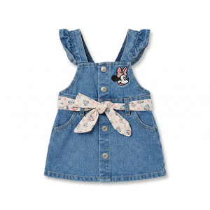 Ensemble Enfant Robe Salopette et Ceinture