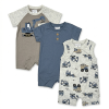 Lot de 3 Barboteuses Bébé Printemps-Été