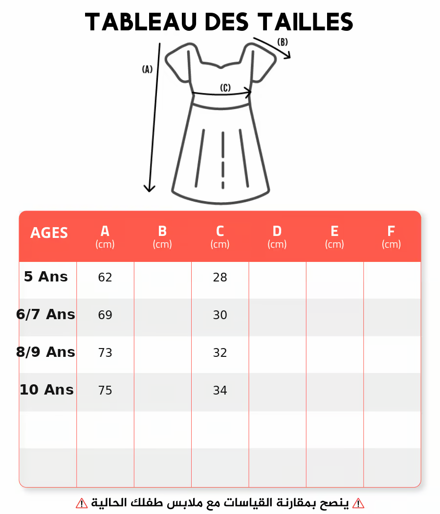 Guide des tailles