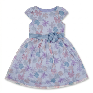 Robe Fille Violette Élégante - Confort et Style pour Toutes les Occasions