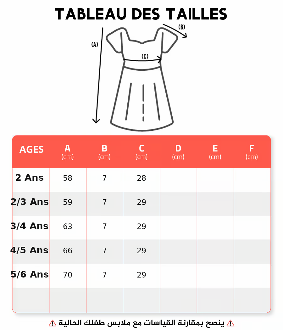 Guide des tailles