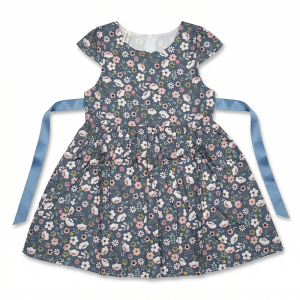 Robe Fillette Imprimé Fleuri - Collection Printemps/Été
