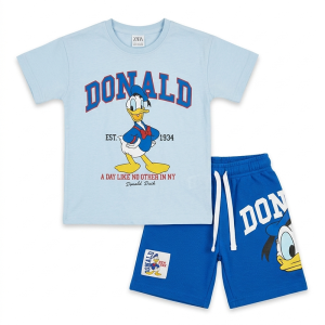 Ensemble T-shirt et Short Décontracté pour Enfant
