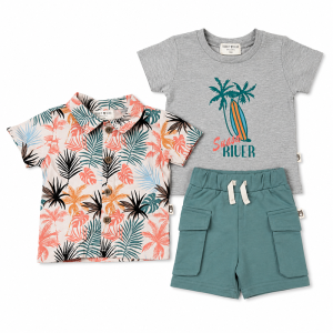 Ensemble 3 Pièces Estival Tropical pour Enfants