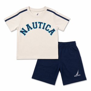 Ensemble T-shirt & Short Enfant - Style Décontracté et Marin