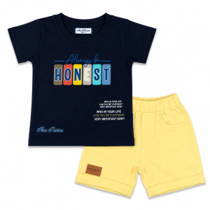Ensemble Short et T-shirt Imprimé Décontracté