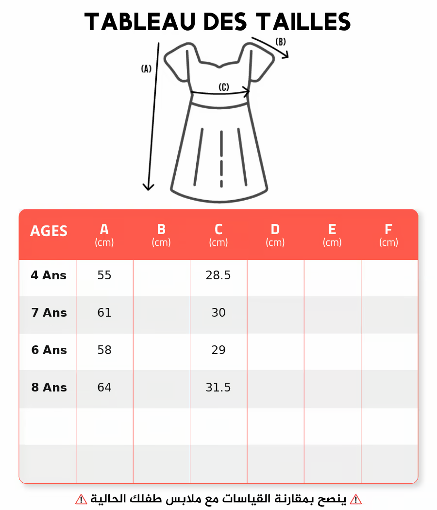 Guide des tailles