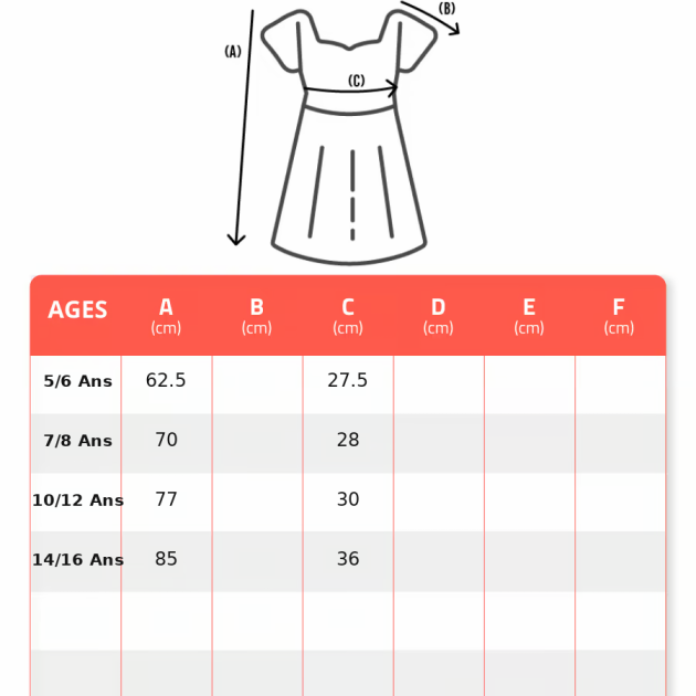 Robe Enfant Décontractée Bleu Denim – Image 2
