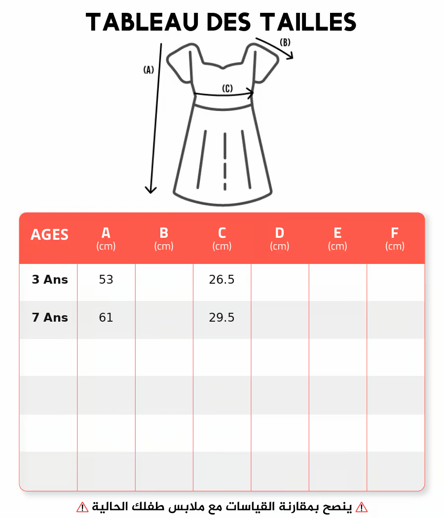 Guide des tailles