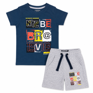 Ensemble T-shirt et Short Garçon Décontracté Été