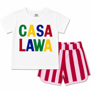 Ensemble T-shirt et Shorts Décontracté garçon