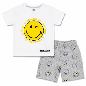Ensemble T-shirt et Short garçon 2 Pièces à Motifs