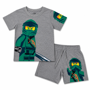 Ensemble 2 Pièces T-shirt et Short Enfant - Motifs Graphiques