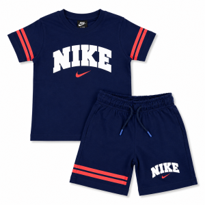 Ensemble T-shirt et Short Sportif Rayé