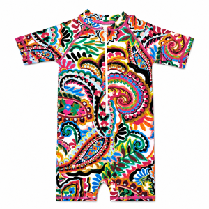 Maillot de bain 1 pièce colorée