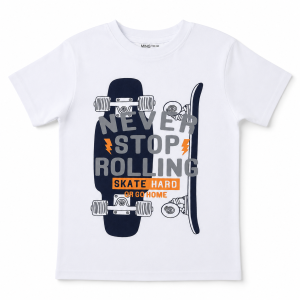 T-shirt Enfant Décontracté Imprimé Graphique - Été