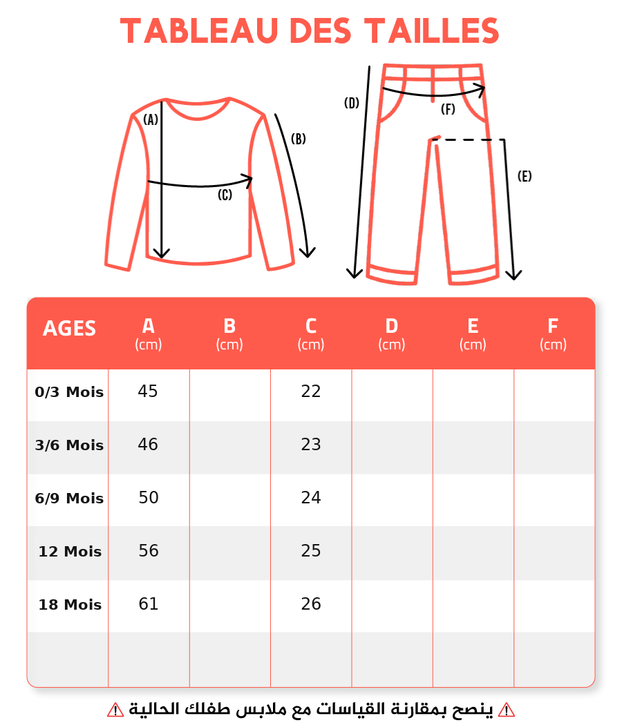 Guide des tailles