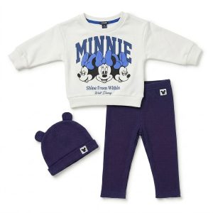 Ensemble 3 Pièces Fillette : Sweat-shirt, Legging et Bonnet