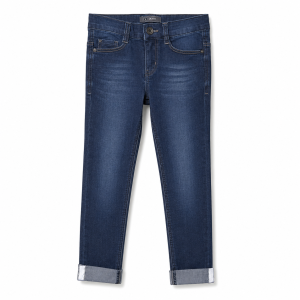 Jean Skinny Casual Délavé Grain de blé pour Garçons