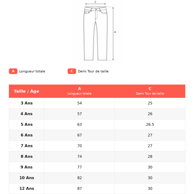 Jean Skinny Casual Délavé Grain de blé pour Garçons – Image 2