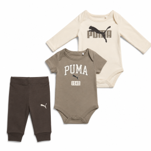 Ensemble Bébé 3 Pièces : Body Manches Longues, Body Manches Courtes & Pantalon
