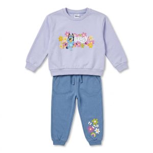 Ensemble Sweat-shirt et Pantalon de jogging fille - 4 Ans