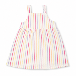 Robe Kiabi d'Été Rayée Multicolore pour Fille