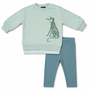 Ensemble Décontracté Bébé 2 Pièces : Sweat-shirt à Manches Longues et Pantalon - 18/24 Mois