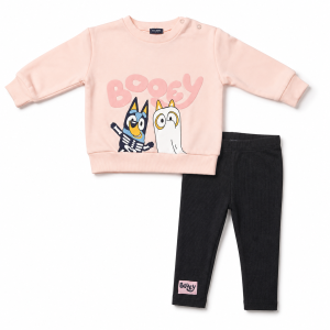 Ensemble 2 Pièces : Sweatshirt Manches Longues & Legging Décontracté