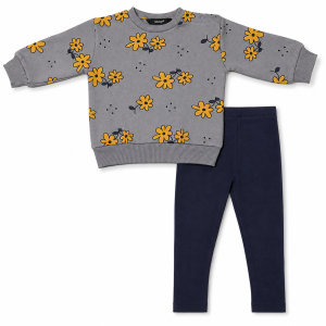 Ensemble 2 pièces décontracté : Sweat-shirt & Legging à motifs