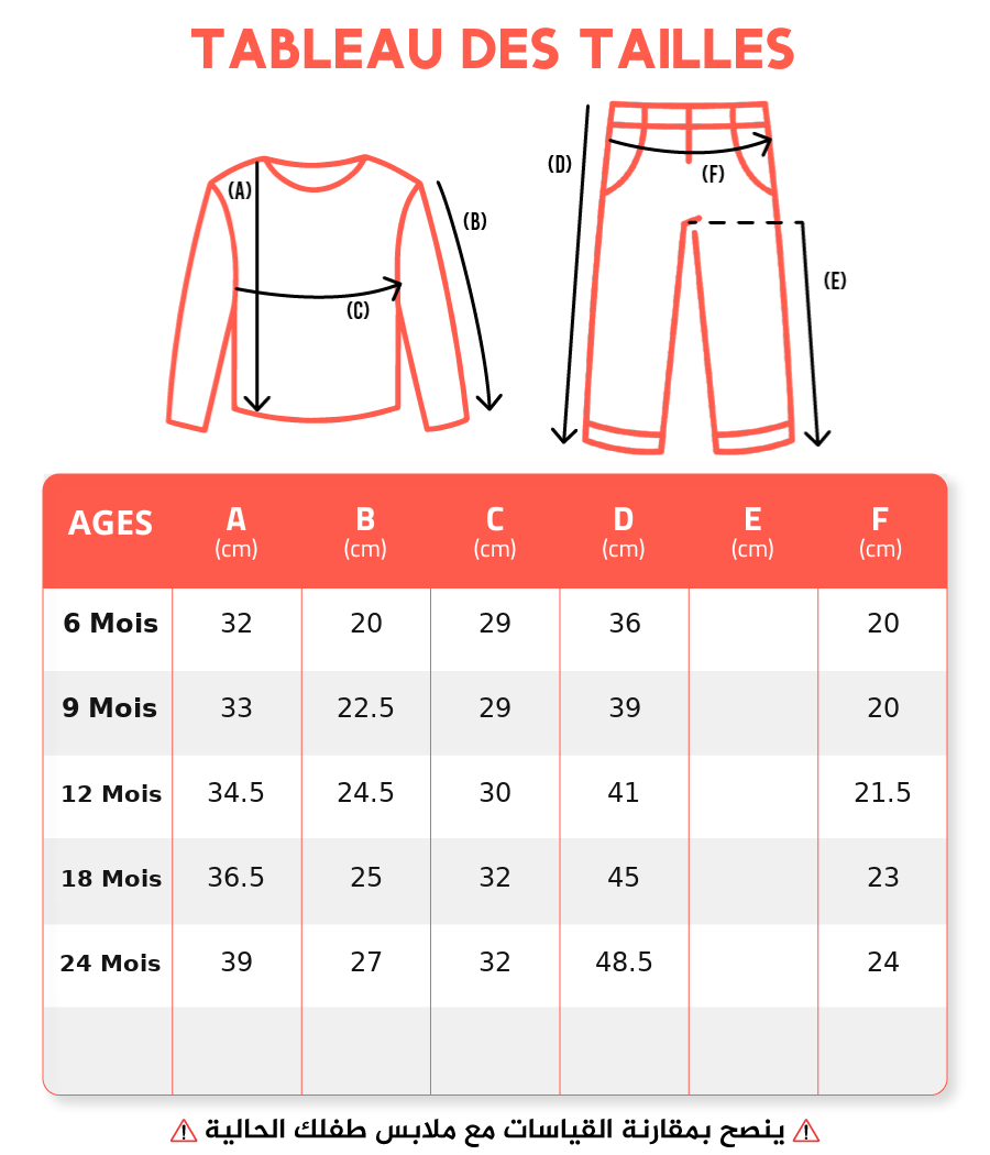 Guide des tailles