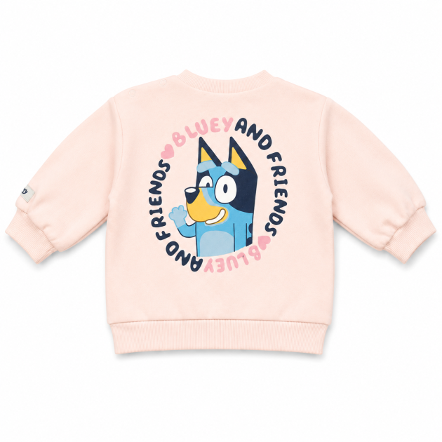 Ensemble bébé fille GEORGE Bluey – Sweat & Legging Rose – Image 3