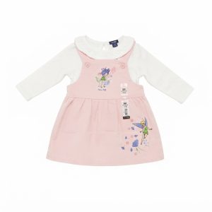 Ensemble Robe Salopette Kiabi Fille – Fée Rose