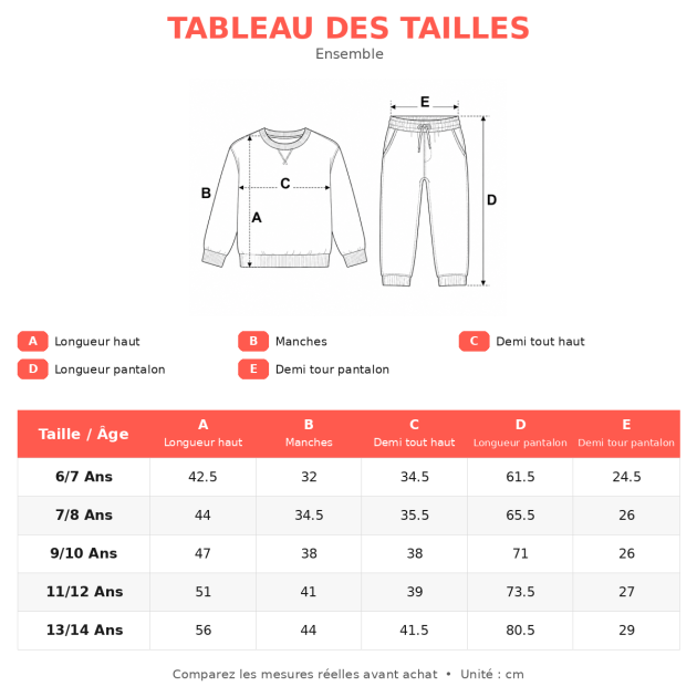 Ensemble Jogging Garçon Cargo – Sweat & Pantalon Noir – Image 2