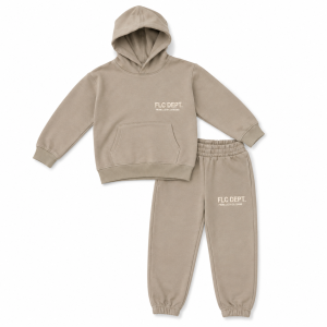 Ensemble Jogging Garçon FLC DEPT – Sweat à Capuche & Pantalon