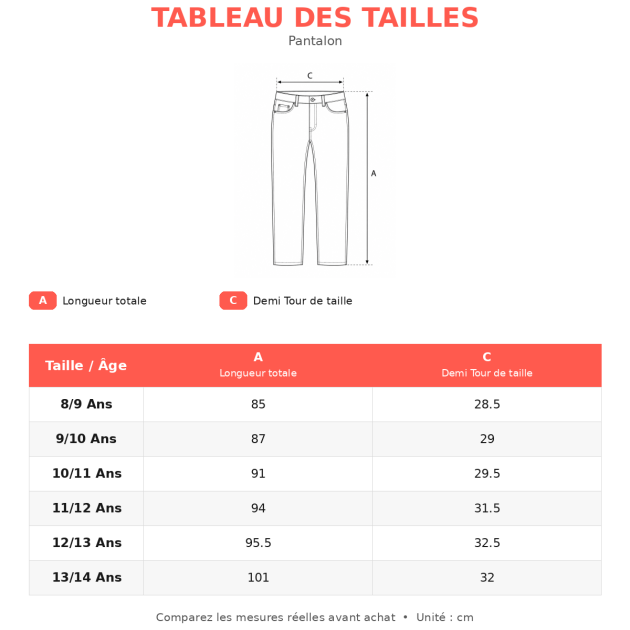 Pantalon Cargo garçon Décontracté – Image 2