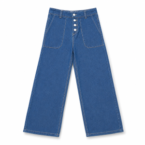 Pantalon Jean Wide Leg pour Fille