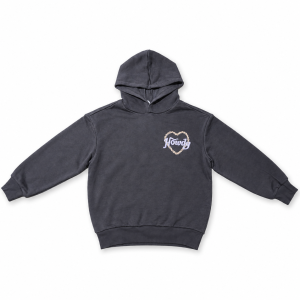 Sweat à Capuche Fille Howdy – Gris Anthracite