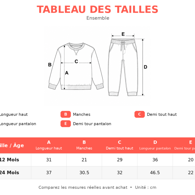 Ensemble Pyjama Bébé Garçon Polaire – Motif Animal 💙 – Image 2