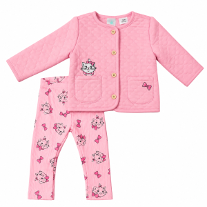 Ensemble Pyjama Bébé Décontracté 2 Pièces Veste et Pantalon